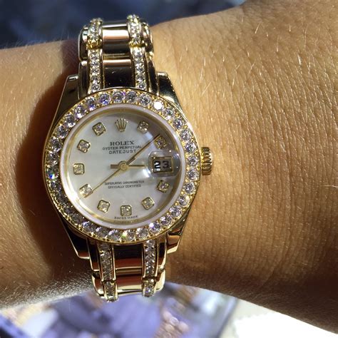 ladies diamond rolex watch sale.